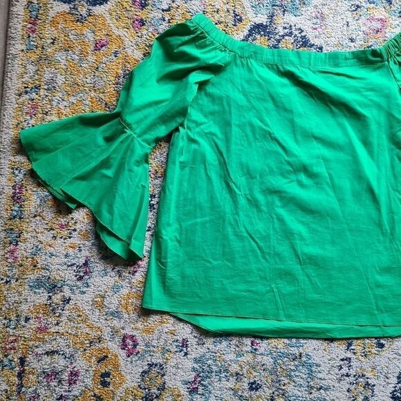 Gibson Latimer off the shoulders blouse - Picture 3 of 10